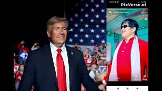 Donald Trump And Madhuri Dixit Kissing Scene