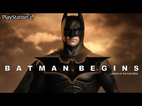 BATMAN BEGINS en ESPAÑOL (2005) Juego Completo de la PELICULA - Longplay  PS2 Batman Inicia - YouTube