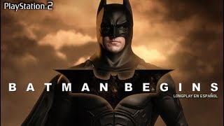 BATMAN BEGINS en ESPAÑOL (2005) Juego Completo de la PELICULA - Longplay  PS2 Batman Inicia - YouTube