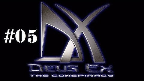 Deus Ex: The Conspiracy (PS2) | Realistic | Part 5: Enemy Within