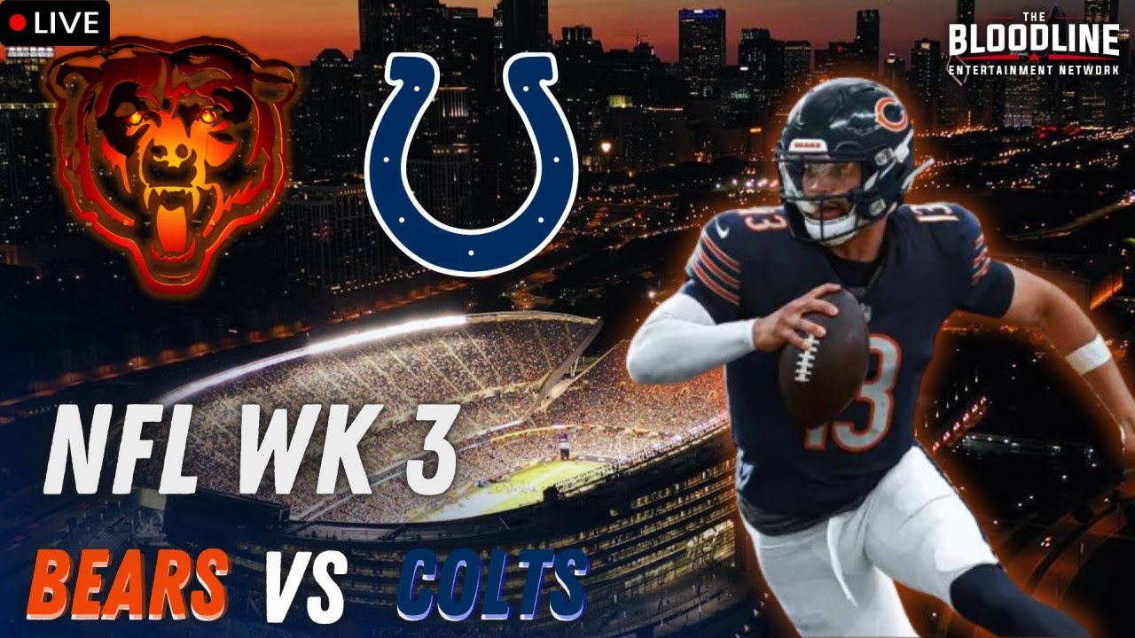 🔴 Is Caleb A Bust? Chicago Bears vs Indianapolis Colts