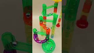 Marble Run Fun with Spinners and Funnels