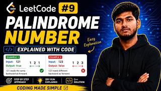 Palindrome Number | LeetCode #9 | #cpp #leetcode #coding