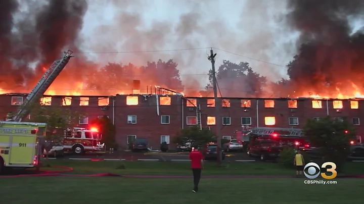 More Than 100 People Displaced After Fire Engulfs Chester County Apartment Building