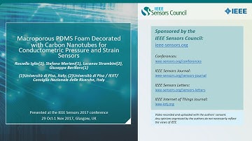 Macroporous PDMS Foam Decorated with Carbon Nanotubes for Conductometric Pressure and Strain Sensors