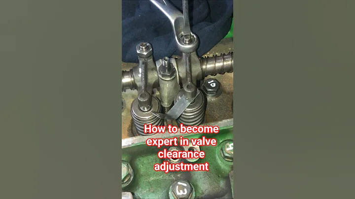 How to master the valve clearance adjustment Tip #1
