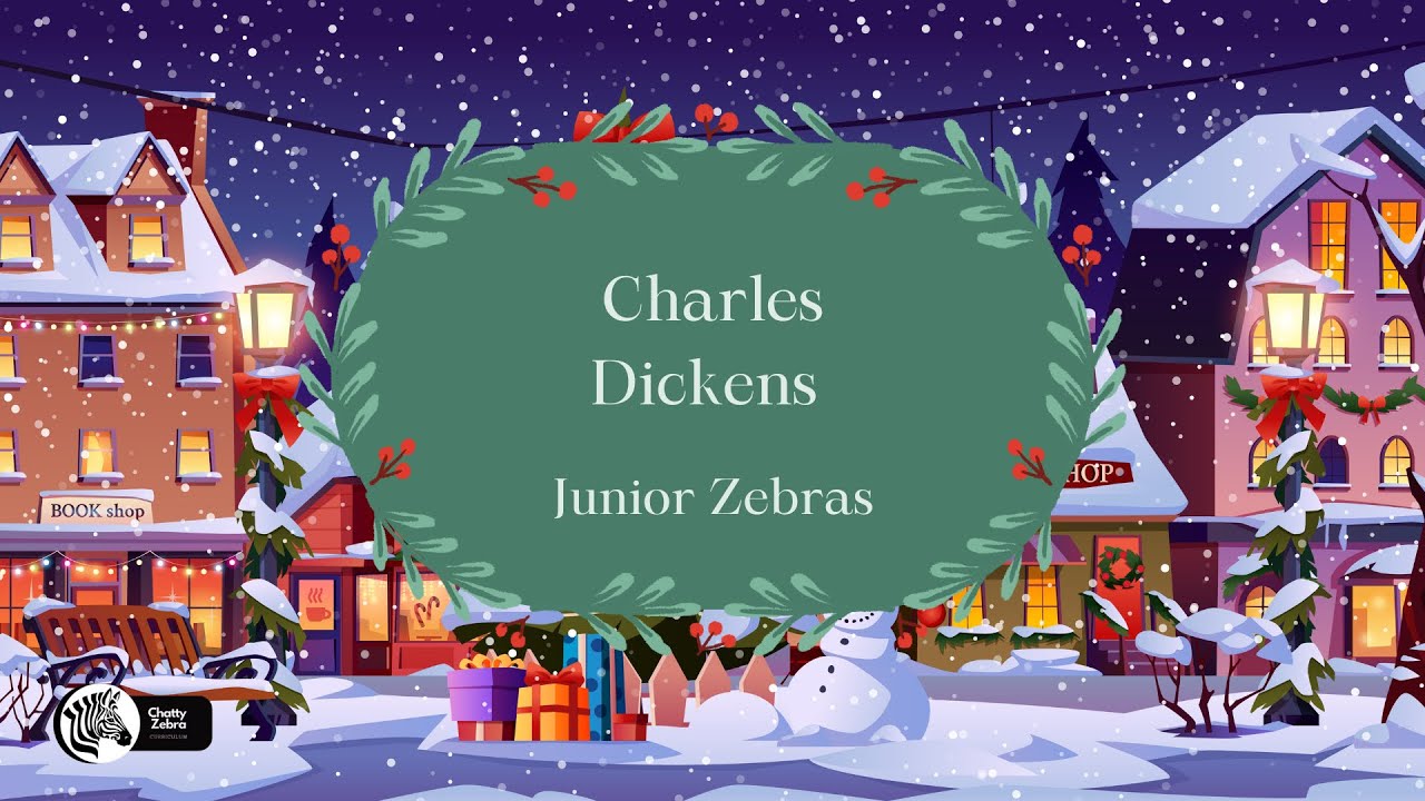 Charles Dickens For Kids Junior Zebras YouTube