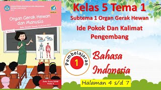 Hi adik-adik 101ers,kali ini kita akan membahas pelajaran kelas 5 tema
1 sub pembelajaran b indonesia ide pokok dan kalimat pengembang hal 4
- 7selama pa...