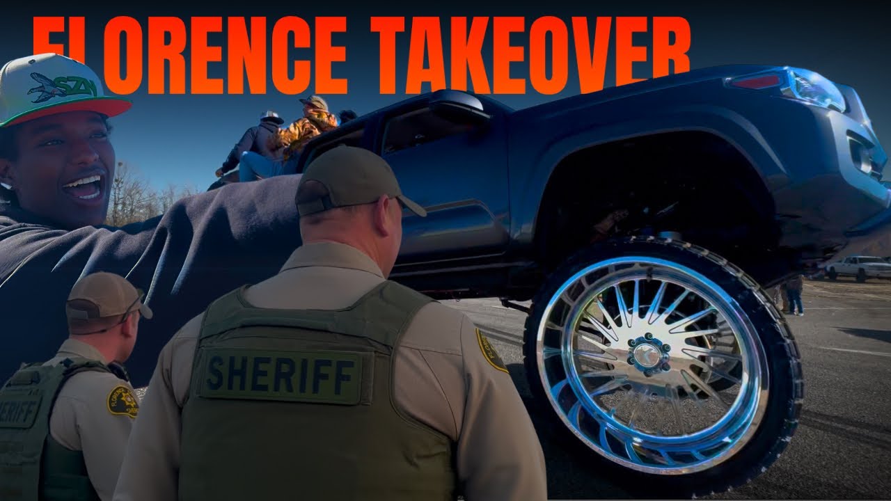 Lifted Trucks Invade FLORENCE South Carolina | Squatted Truck Takeover