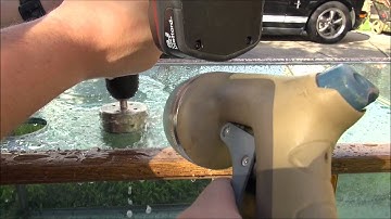 Drilling Glass for Glass Holes 1500 reef tank overflow