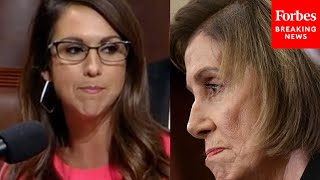 Lauren Boebert Lambasts Pelosi's Actions As Speaker In Fiery House Floor Speech