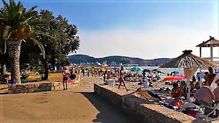 Crna Gora - detaljan prikaz plaža i šetališta  od Šušnja do luke Bar 