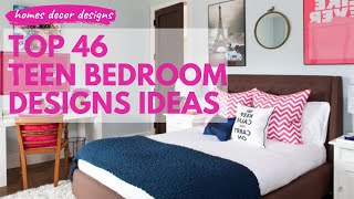 Top 46 Teen Bedroom Interior Designs | Cozy Teenage Girl Bedroom Decor Ideas 2020