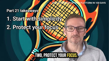 100 Day Startup Challenge - Insights from Day 21 - Building a Strong MVP