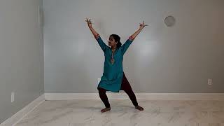 Paraval Adavu - Seventh variation - Hastaswara Bharatanatyam and Carnatic Music