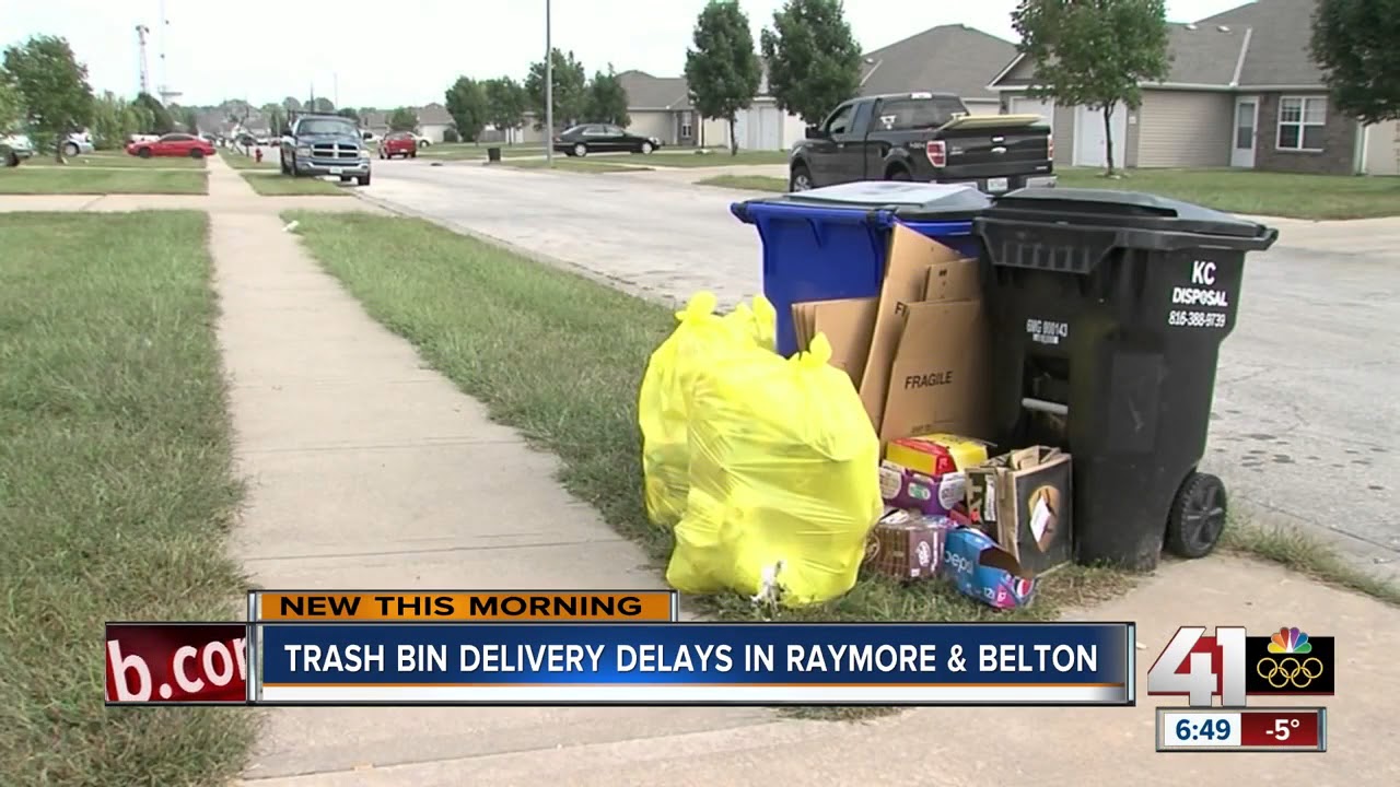 Delivery of new trash bins in Raymore, Belton delayed YouTube