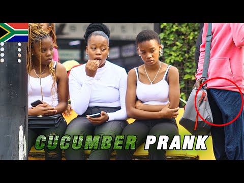 Cucumber 🥒 Prank in South africa 🇿🇦 (Pt3)| *Best Reaction*