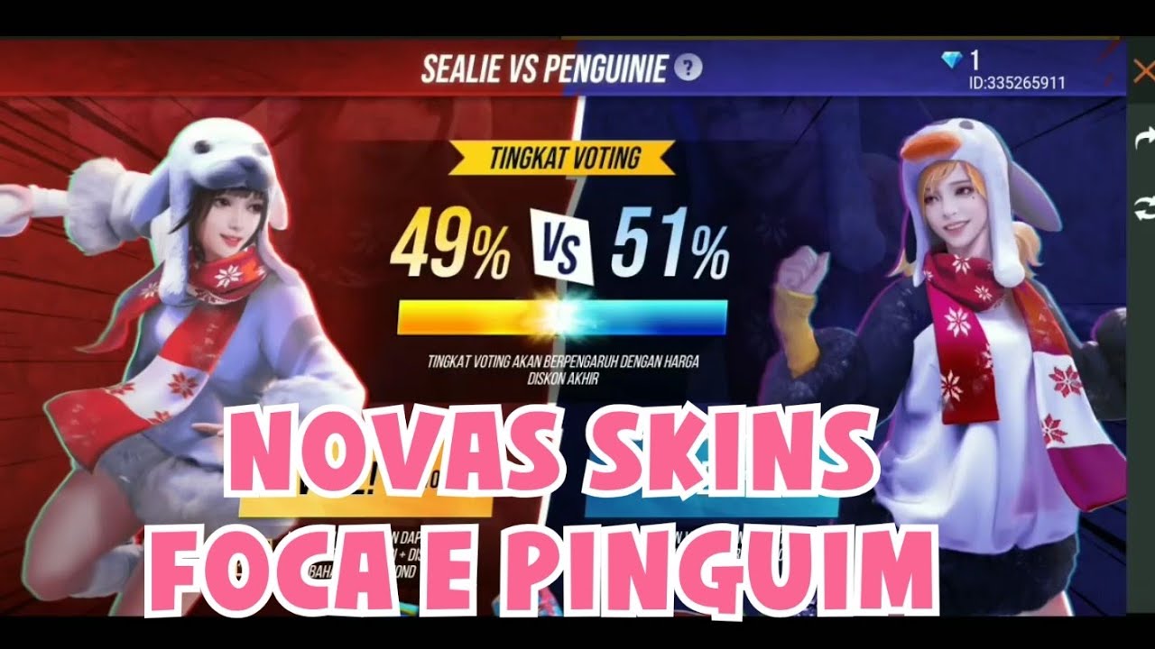 CONFIRA AS NOVAS SKINS FREE FIRE - YouTube