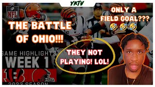 Cincinnati Bengals vs. Cleveland Browns Reaction | NFL Week 1 2023-2024 FULL GAME HIGHLIGHTS
