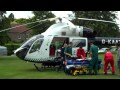 Air Ambulance in Chapel Green Crowborough East Sussex