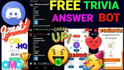 How to get discord crowd trivia answer bot for your server free | How to make trivia answer bot