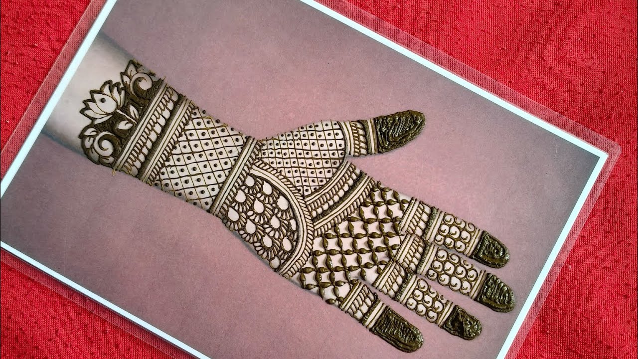 Mahndi design Full hand ll beautiful Frand hand Mahndi design ll stylish Frand hand Mahndi design 