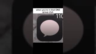 POV: you’re in that one group chat and your phone won’t stop buzzing 😭💀