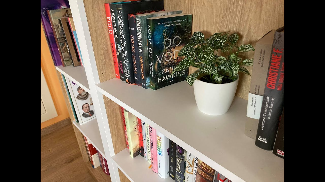 BOOKSHELF TOUR: Moje nová knihovna!