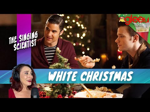 Vocal Coach Reacts  GLEE - White Christmas | WOW! They were...