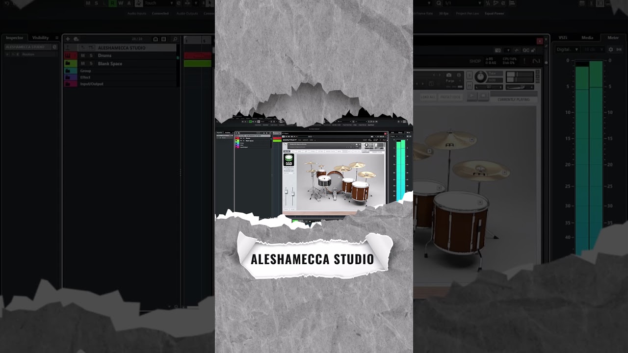 TWENTY ONE TWO - TAYLOR SWIFT BLANK SPACE COVER GETGOOD DRUMS MODERN & MASSIVE ( SHORTS 1 )