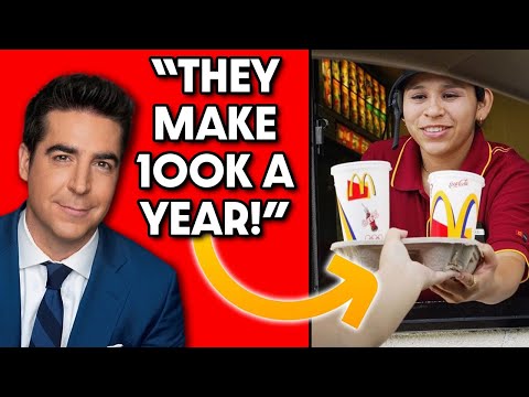 Conservative Ghoul Jesse Watters Thinks You Can Make 6 Figures Working at McDonalds