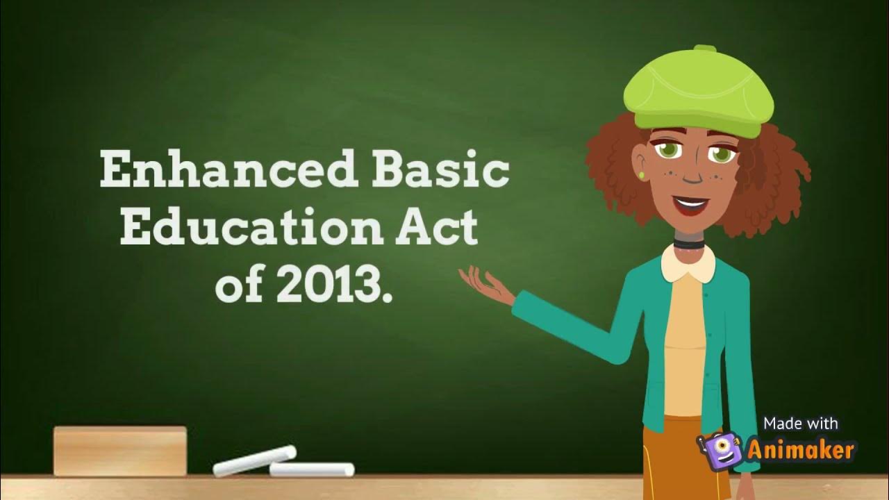 enhanced basic education act of 2013 essay