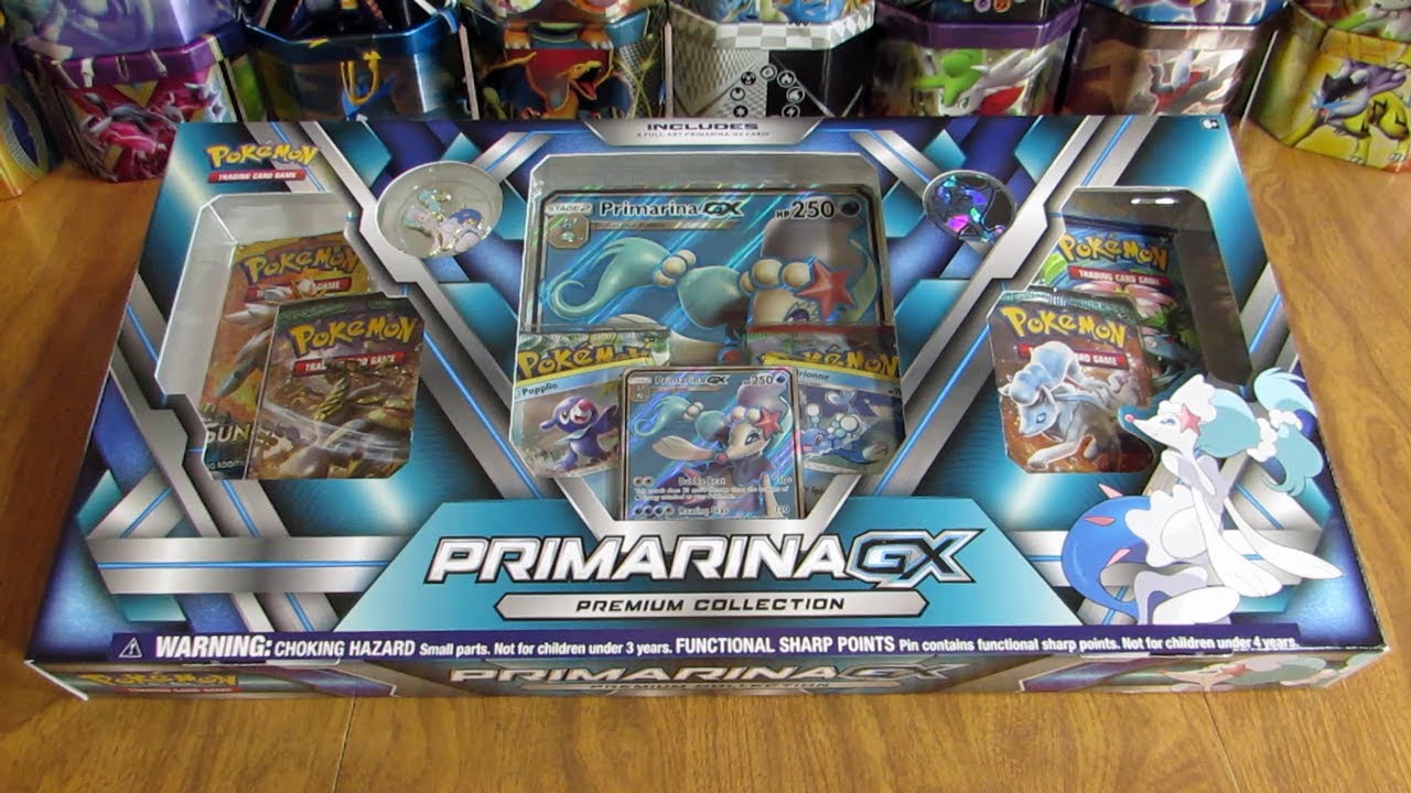 Primarina GX Premium Collection Box Opening