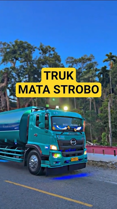 truk ganteng modif lampu mata Strobo #koldisel #trukviral #drivermuda #trukacehviral #cinematic
