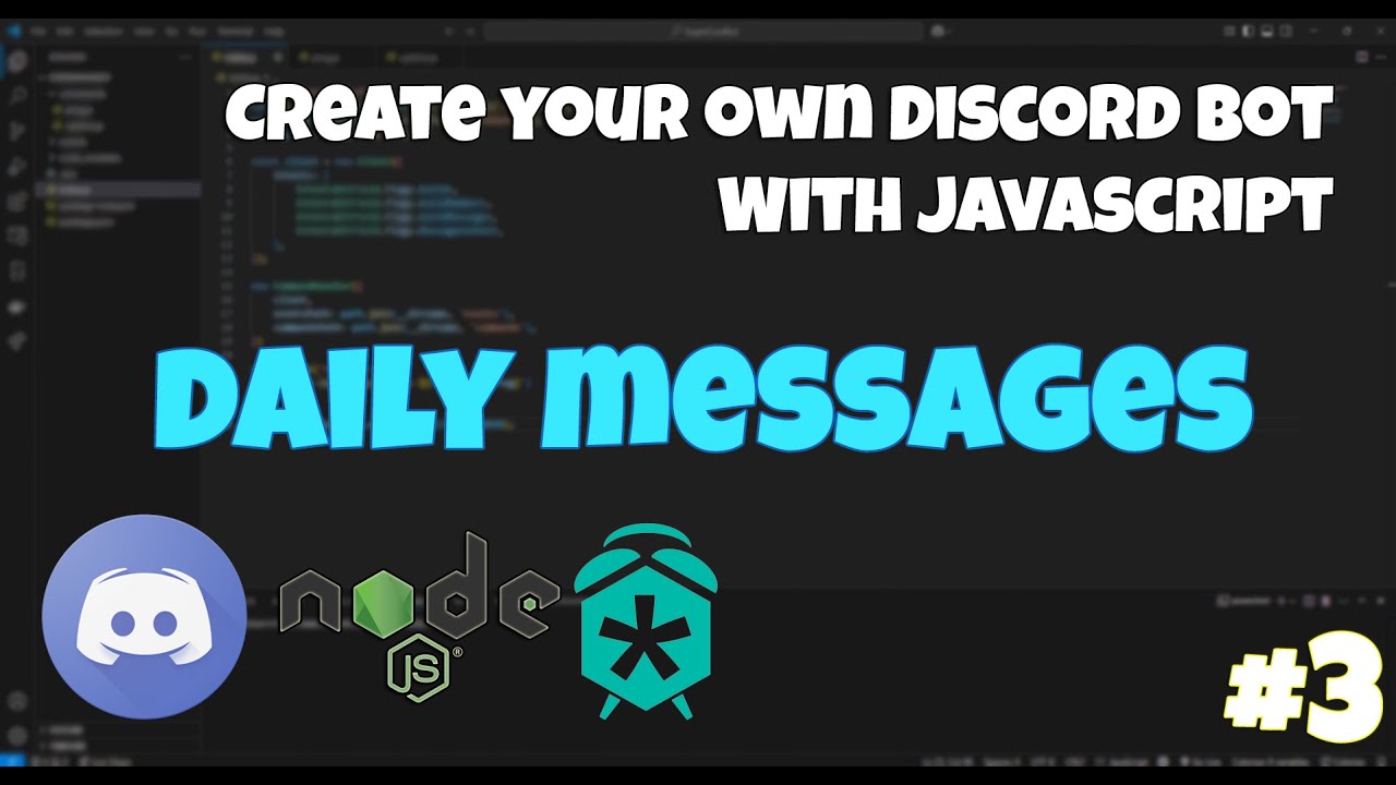 Discord Auto Sendmessage How To Send Automatic Daily Messages With Your Discord Bot - YouTube