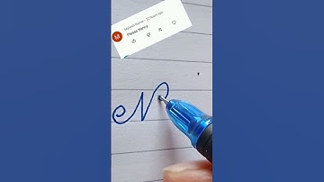 Nancy name write in cursive writing #cursive#writing#improveyourwriting#nancy#cursive#short