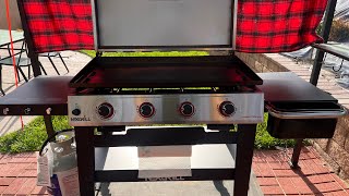 Let’s season up the Nexgrill Daytona 36” Griddle| Miguelscookingwithfire