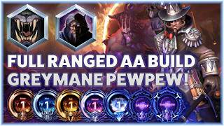 Greymane GFTT - FULL RANGED AA BUILD GREYMANE PEWPEW! - Heroes of the Storm Bronze to GM