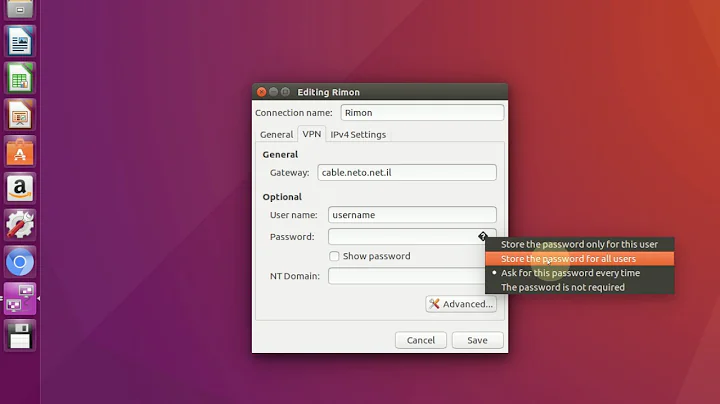 Ubuntu PPTP Client