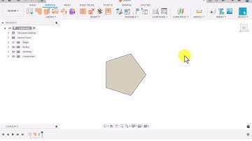 Fusion 360 tutorial - exp 5c - Projection of planes