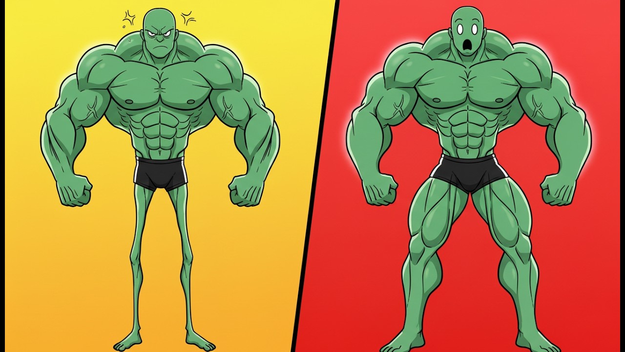 Corrige esto si quieres piernas grandes