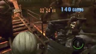 Resident Evil 5 PS4 - Mercenaries United - Prison SOLO - Jill (Battle suit) 585k
