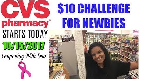 CVS $10 CHALLENGE 10/15/17 | SUPER EASY FOR NEWBIES