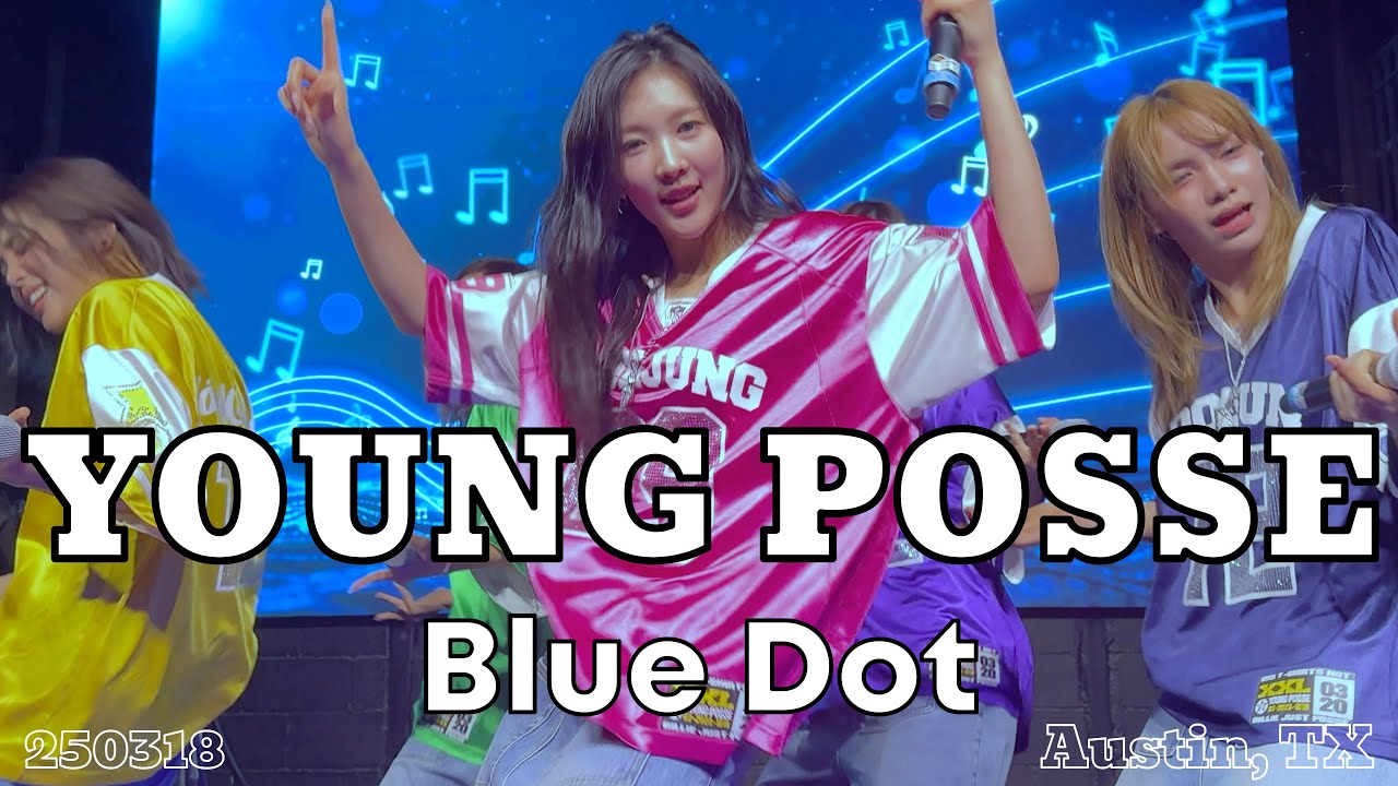 250318 영파씨 YOUNG POSSE - Blue Dot live @ 082 DROP TOUR IN TEXAS [4K Front Row Fancam]