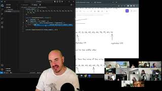 Lecture on Binary Search at Hackmyhead Coding Bootcamp