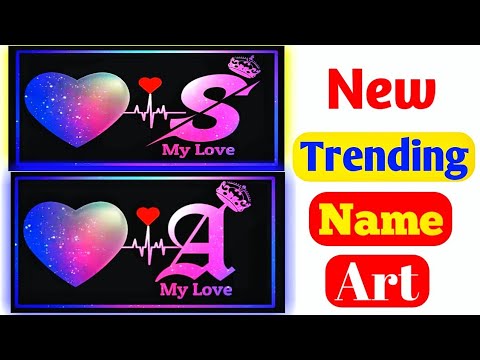 Name Art Video | Name Video Editing App | Name Video Editing ...