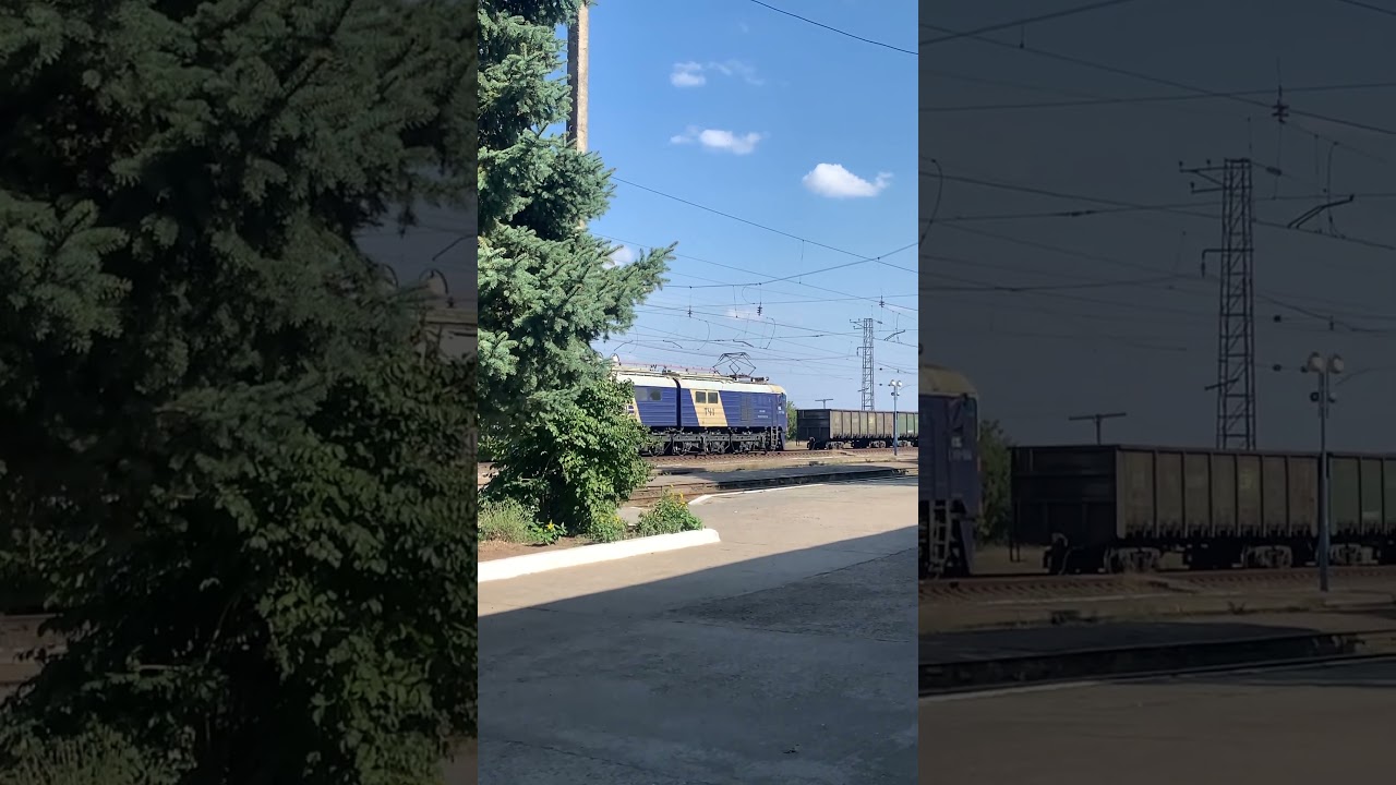 ВЛ8М-166. Станция Марганец 