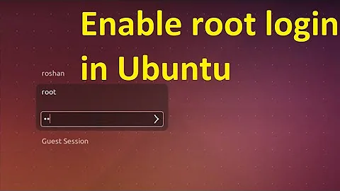 Enabling root login in Ubuntu 14.04 and 16.04