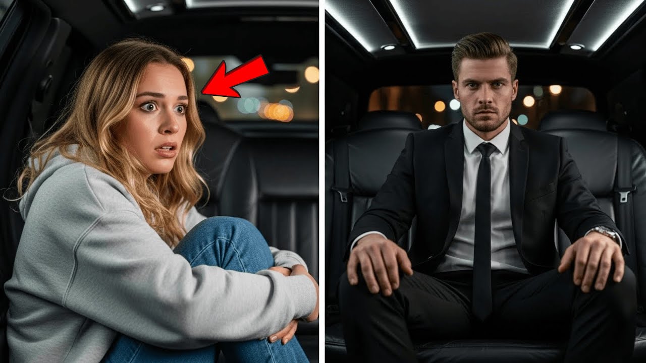 Op De Vlucht Voor Haar Stiefvader Verstopte Ze Zich In Een Lege Limousine… Eigenaar Stapte In