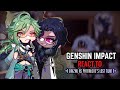 🖤✨ Genshin Impact React to Baizhu as Patalone’s lost twin || Gacha Club ||